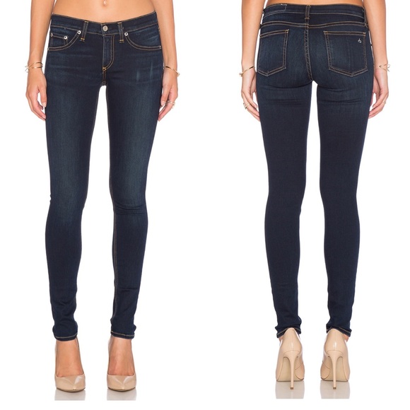 rag & bone Denim - Rag & Bone Slim Skinny Jeans Bedford Dark Blue 29